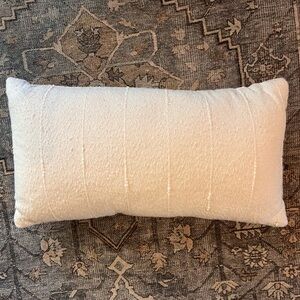 Target Cream Woven Pillow
